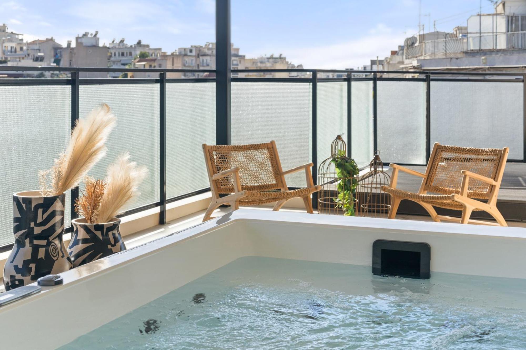 Acron 12 Penthouse Acropolis Suites Atenas Exterior foto
