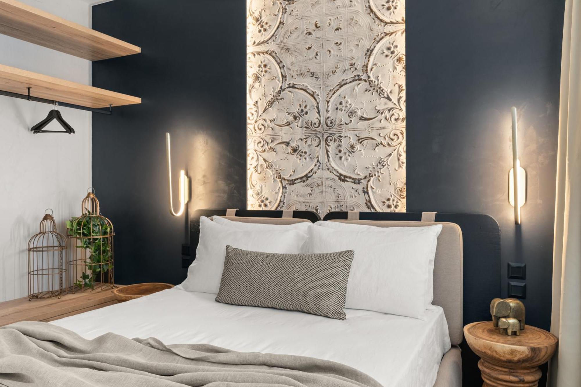 Acron 12 Penthouse Acropolis Suites Atenas Quarto foto